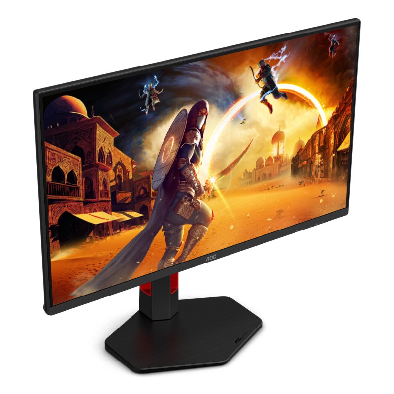 AOC G4 25G4KUR écran plat de PC 62,2 cm (24.5") 1920 x 1080 pixels Full HD LED Noir, Rouge