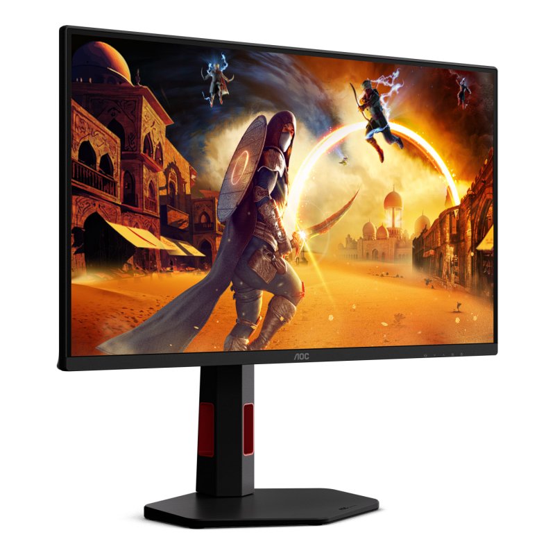 AOC G4 25G4KUR écran plat de PC 62,2 cm (24.5") 1920 x 1080 pixels Full HD LED Noir, Rouge