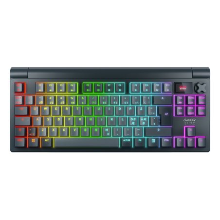 CHERRY XTRFY MX 8.3 TKL Wireless keyboard Gaming USB RF Wireless Bluetooth QWERTY Nordic Grey