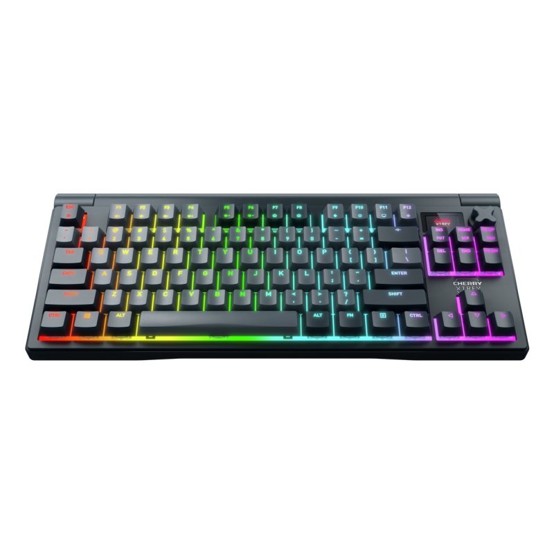 CHERRY XTRFY MX 8.3 TKL Wireless keyboard Gaming USB RF Wireless Bluetooth QWERTY Nordic Grey