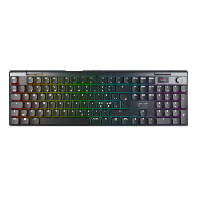 CHERRY XTRFY MX 10.1 Wireless keyboard Gaming USB RF Wireless Bluetooth QWERTY Nordic Black
