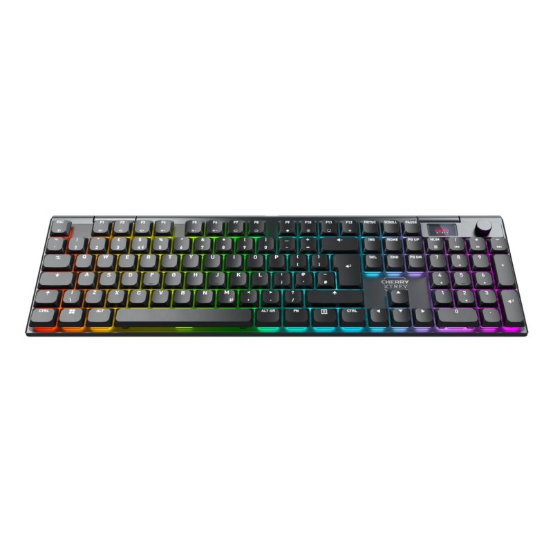 CHERRY XTRFY MX 10.1 Wireless keyboard Gaming USB RF Wireless Bluetooth QWERTY UK English Black