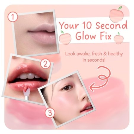 Frudia Korean Makeup Lip Cheek Glow Jam Long Lasting Moisturizing and Plumping