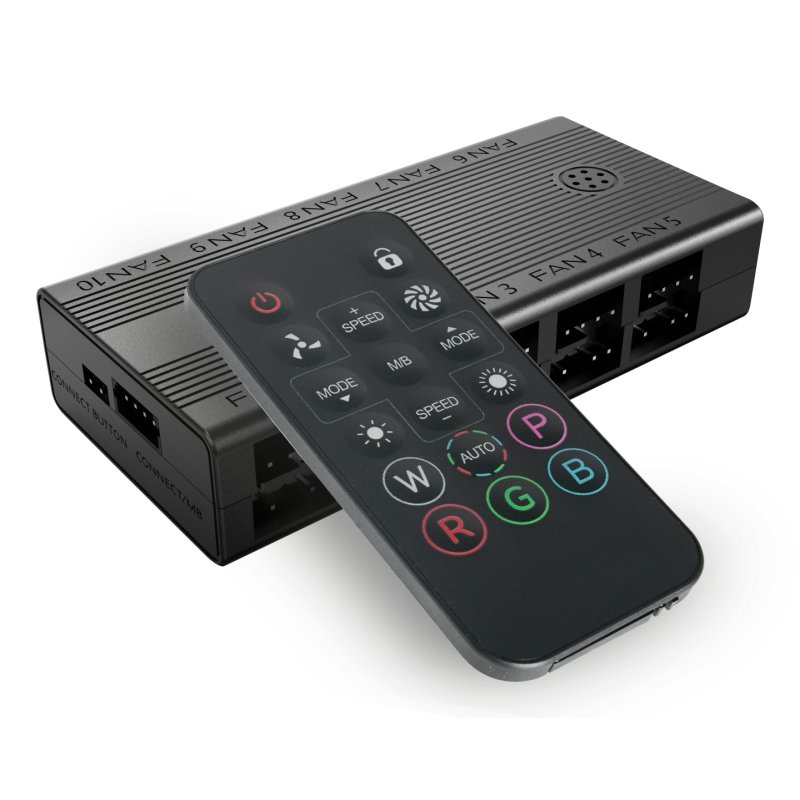 Mars Gaming MFHUB pièce et accessoire pour systèmes de refroidissement d'ordinateurs Contrôleur RVB adressable