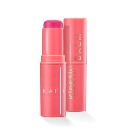 Kisstin Balm Pink Stick by Kahi for Women 0.31 Oz Makeup