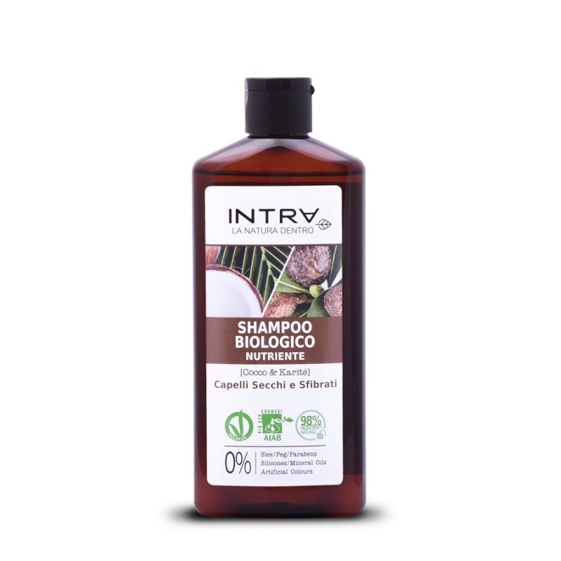 Intra Cocco & Karité Organic Shampoo 250 ml Shampoing Non-professionnel Femmes