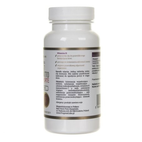 Progress Labs Vitamin K2 MK-7 from Natto 100mcg 120 Tablets