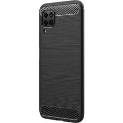 DLH COQUE SILICONE NOIRE POUR SAMSUNG GALAXY A42 5G (SM-A426)