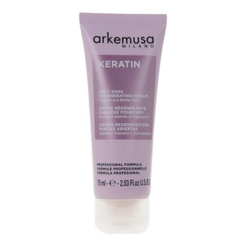 Arkemusa Keratin Serum Split Ends 75ml Nourishing Hair Treatment
