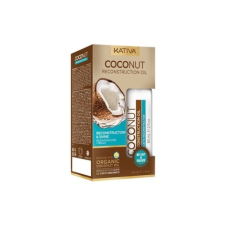 Kativa Coconut Conditioner Reconstruction and Shine with Coconut Oil 1000ml