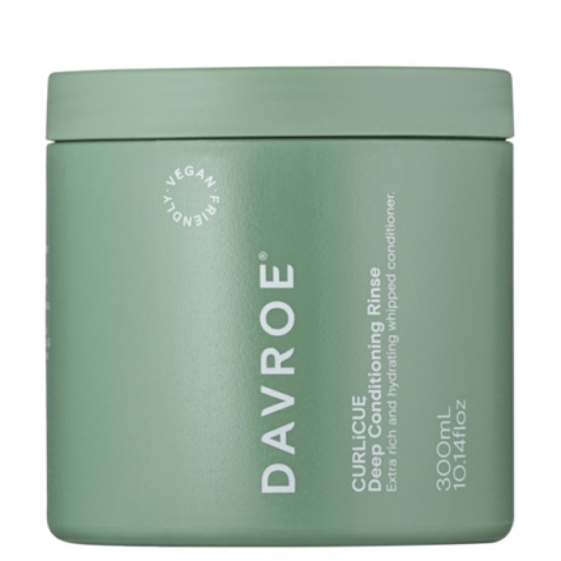 Davroe CURLiCUE Deep Conditioning Rinse 300ml Extra Rich and Hydrating Whipped Con