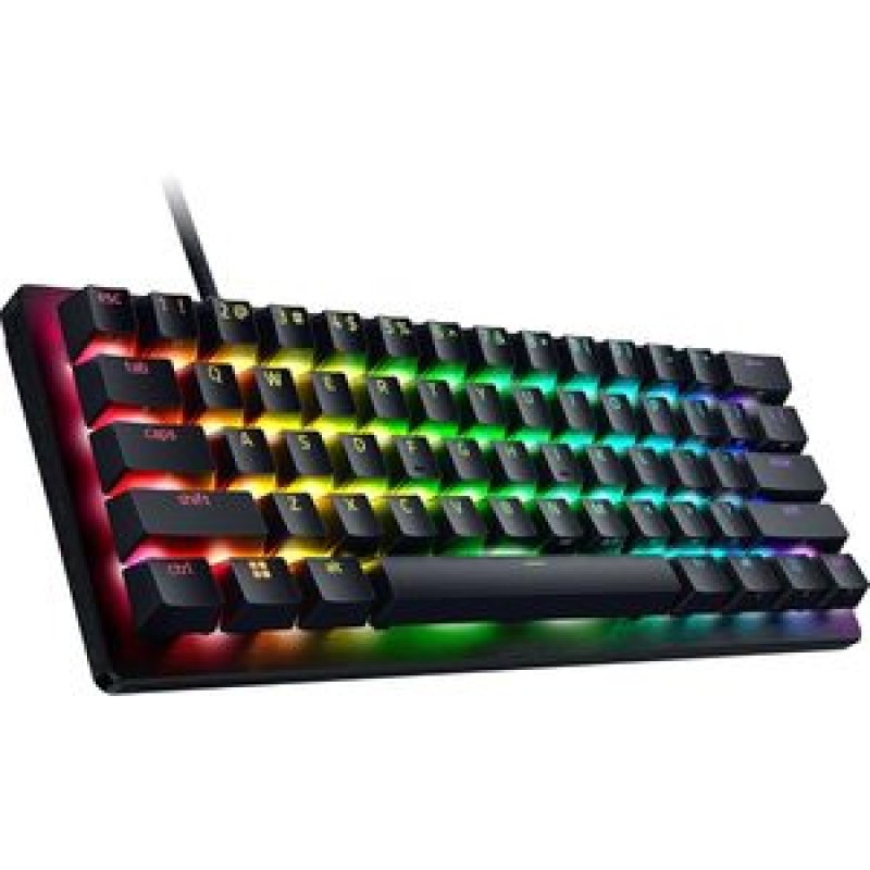 RAZER Huntsman V3 Pro Mini Noir - Clavier Gamer Optique 60%, Déclenchement Rapid