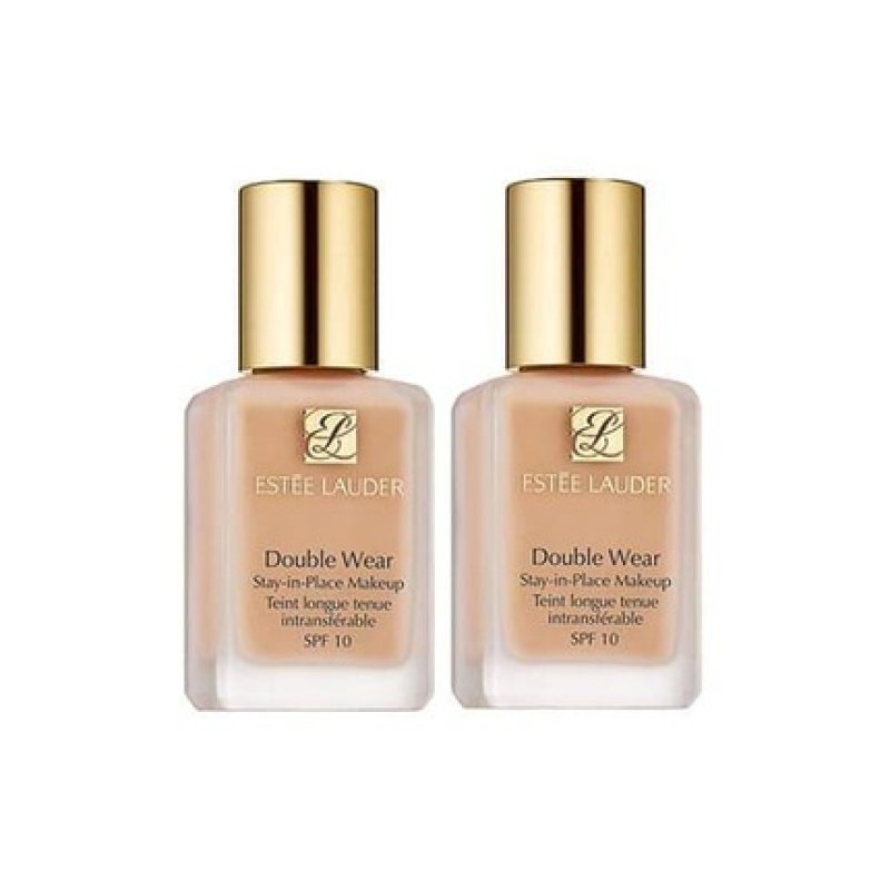 Este Lauder Double Wear Stay In Place Foundation Duo 2 X 30ml 1w2 Sand
