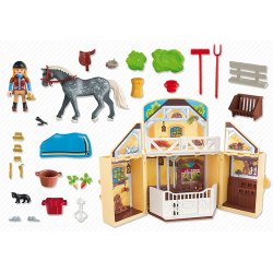 PLAYMOBIL - Game Box - Horse Stable (5418)