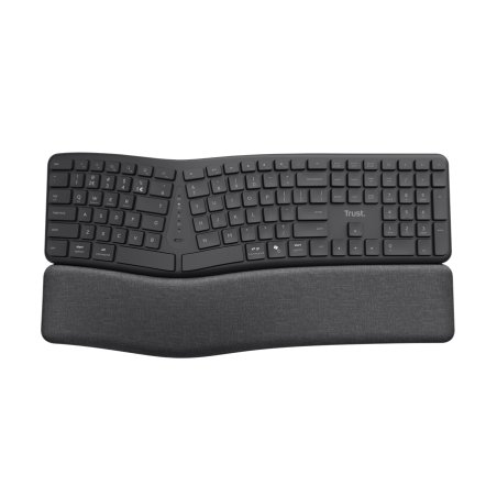 Trust Keyra Ergo Mulitdevice Wireless Keyboard