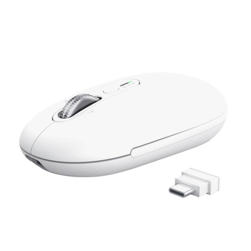 Trust Seron Hyperscroll Slim Wireless Mouse - White