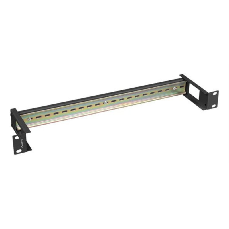 CARRIL DE MONTAJE DIN LANBERG 1U TS-35 PARA RACK 19" NEGRO
