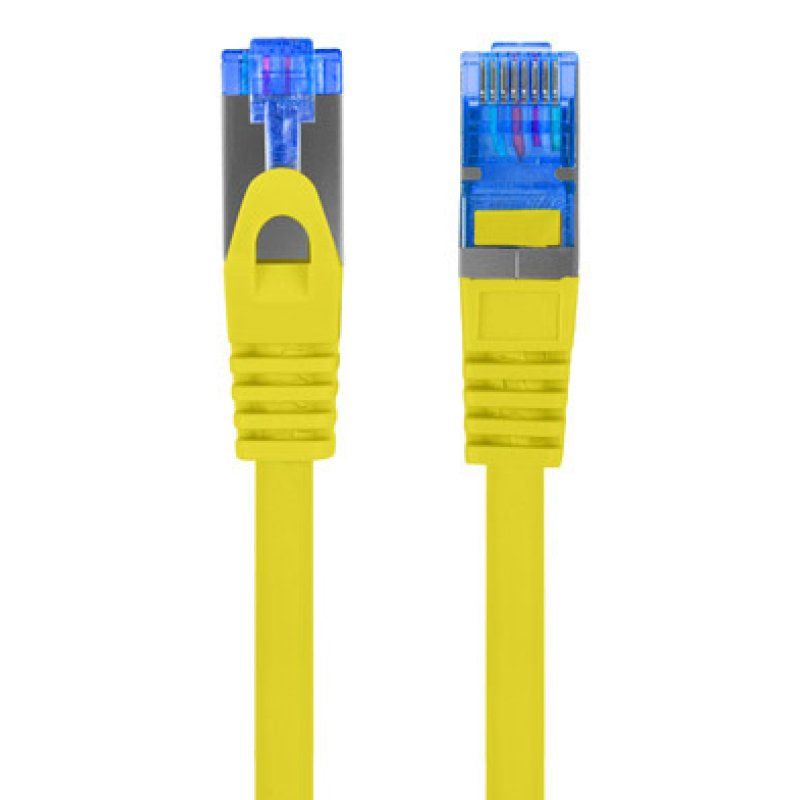 Lanberg PCF6A-10CC-0025-Y câble de réseau Jaune 0,25 m Cat6a S/FTP (S-STP)