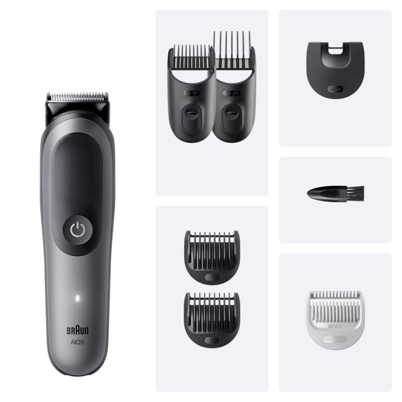 Braun 80789911 hair trimmers/clipper Dark Grey 21 Lithium-Ion (Li-Ion)