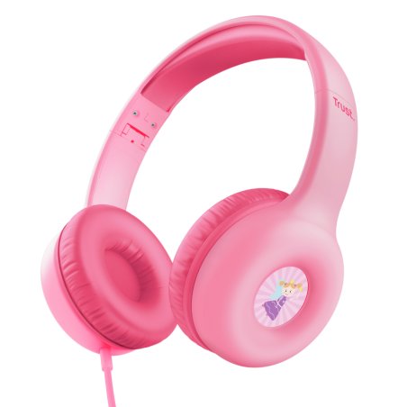 Trust Nouna Kida Headphone - Pink
