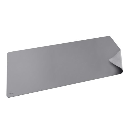 Trust Benya XXL desk pad Polyvinyl chloride (PVC) Grey