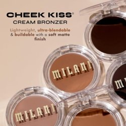 Milani Cheek Kiss Cream Bronzer 130 Spicy Season 0.21 Ounce