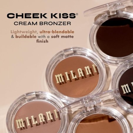 Milani Cheek Kiss Cream Bronzer 130 Spicy Season 0.21 Ounce