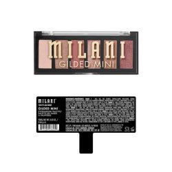 Milani Gilded Mini Eyeshadow Palette with 6 Matte and Shimmer Hues - It's All Rosé