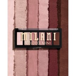 Milani Gilded Mini Eyeshadow Palette with 6 Matte and Shimmer Hues - The Wine Down