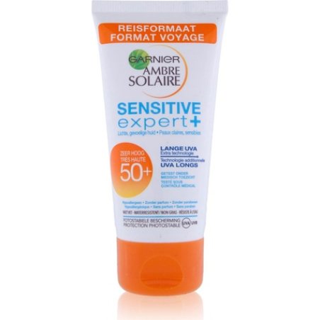 Garnier Uv Sunscreen - Ambre Solaire Sensitive Expert Spf50 - 50ml