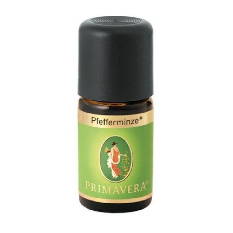 Primavera Natural Essential Oil Mint Pepper Organic 5 Ml