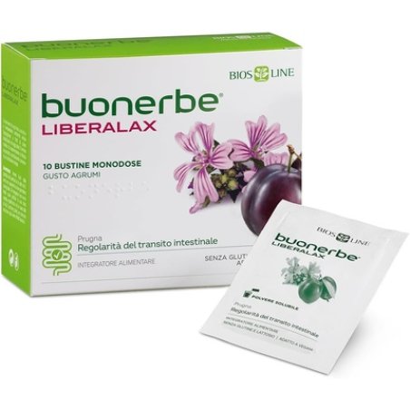 Bios Line Buonerbe Liberalax Dietary Supplement for Lazy Bowel Movements