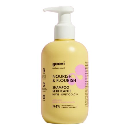 Goovi Nourish & Flourish Shampoo 250 ml Shampoing Naturel