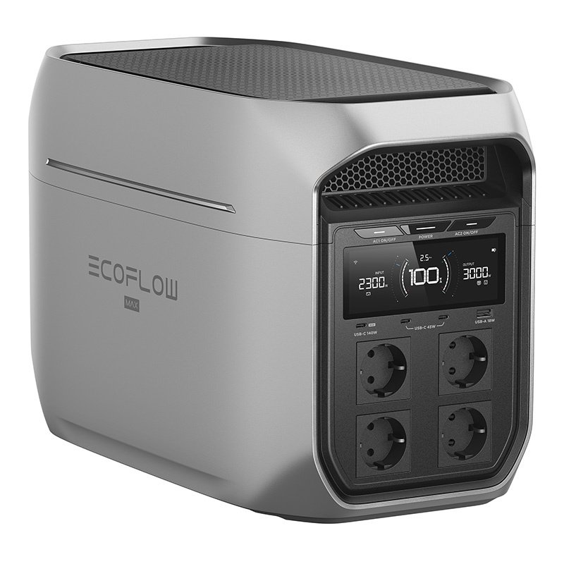ECOFLOW Delta 3 Max Plus - Portable Powerstation
