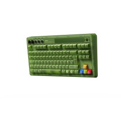 8Bitdo - Mechanical Keyboard Xbox Ed ISO (UK) - Green - 87 Keys Layout