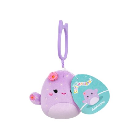 Squishmallows 9 cm plush P24 Clip-on - Adrienne