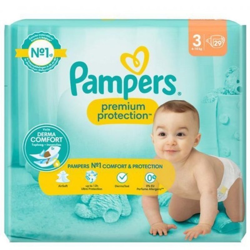 Pampers Premium Protection Diapers Size 4 Maxi 9-14 kg