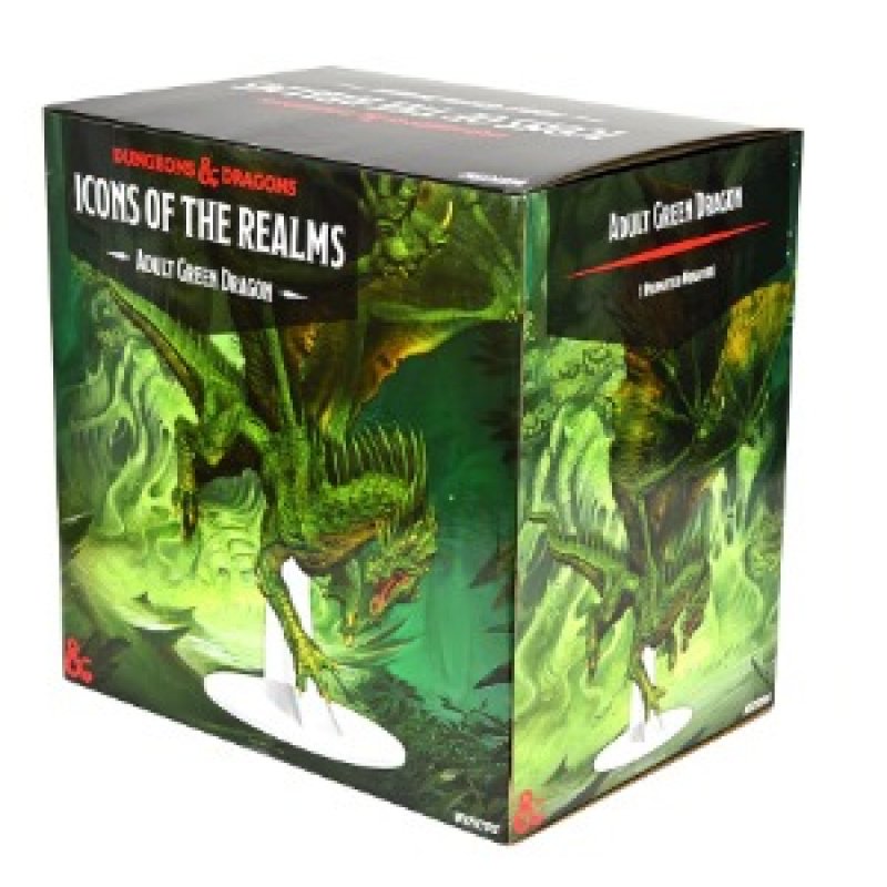 D&D Icons of the Realms Premium Miniature pre-painted Adult Green Dragon