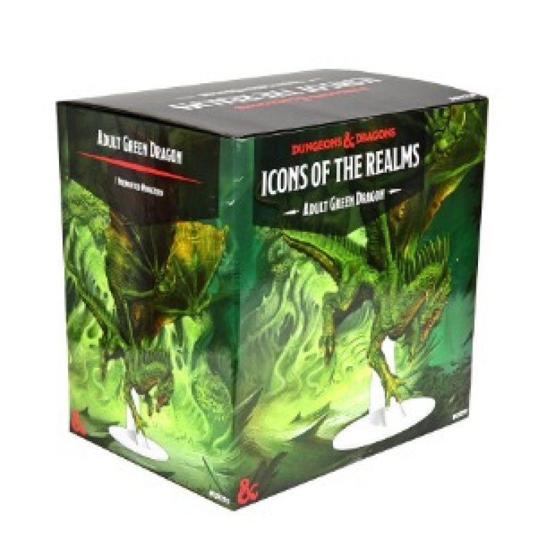 D&D Icons of the Realms Premium Miniature pre-painted Adult Green Dragon