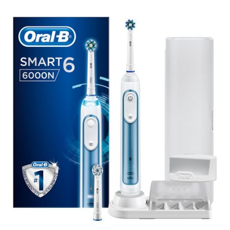 Oral-B Smart 6 6000N Electric Toothbrush with Timer and Pressure Sensor 1 piece