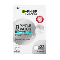 Garnier - PureActive Invisible Pimple Patch for impure skin - 22 pc - 10mm and 12mm