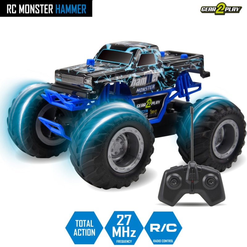 Gear2Play RC Monster Hammer Radio-Controlled (RC) model Monster truck Electric engine
