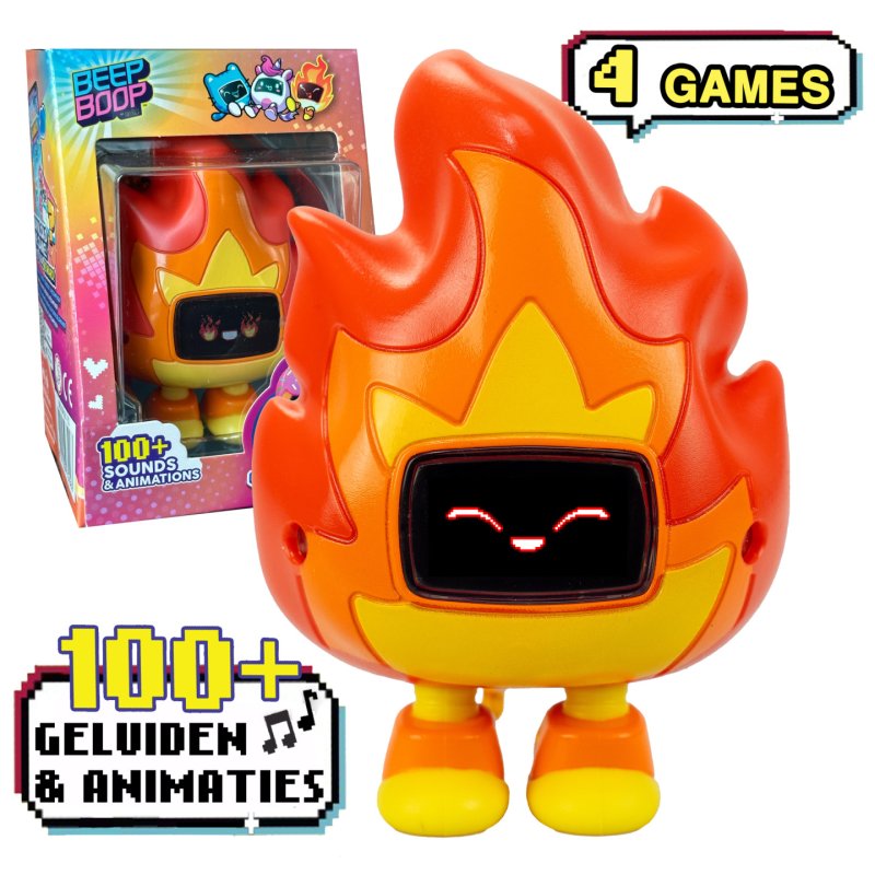 Beep Boop Interactive Minirobot 4er-Set