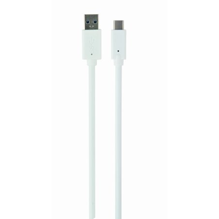 Gembird CCP-USB3-AMCM-1M-W USB cable USB 3.2 Gen 1 (3.1 Gen 1) USB A USB C White