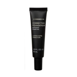Korres Corrective Foundation Activated Charcoal SPF15 Lasting Matte