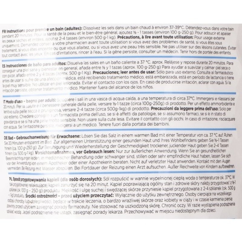 Westlab Dead Sea Salt Stand Up Resealable Bag 1kg