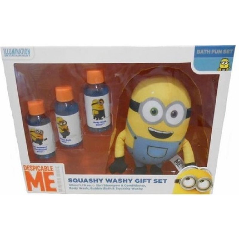 Minions Despicable Me Laundry Set With Sponge