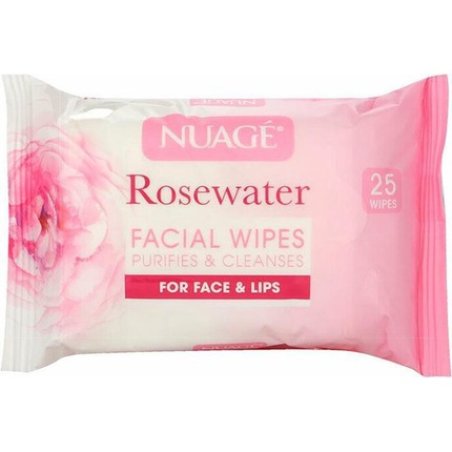Nuage Facial Wipes - Facial Cleansing Wipes Rosewater