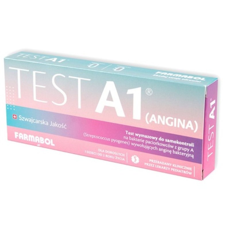 Farmabol Test A1 Angina Test For Detecting Group A Streptococci