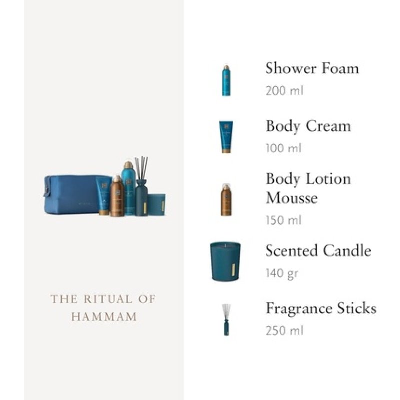 Rituals Gift Set The Ritual of Hammam Small Home and Skincare Products
